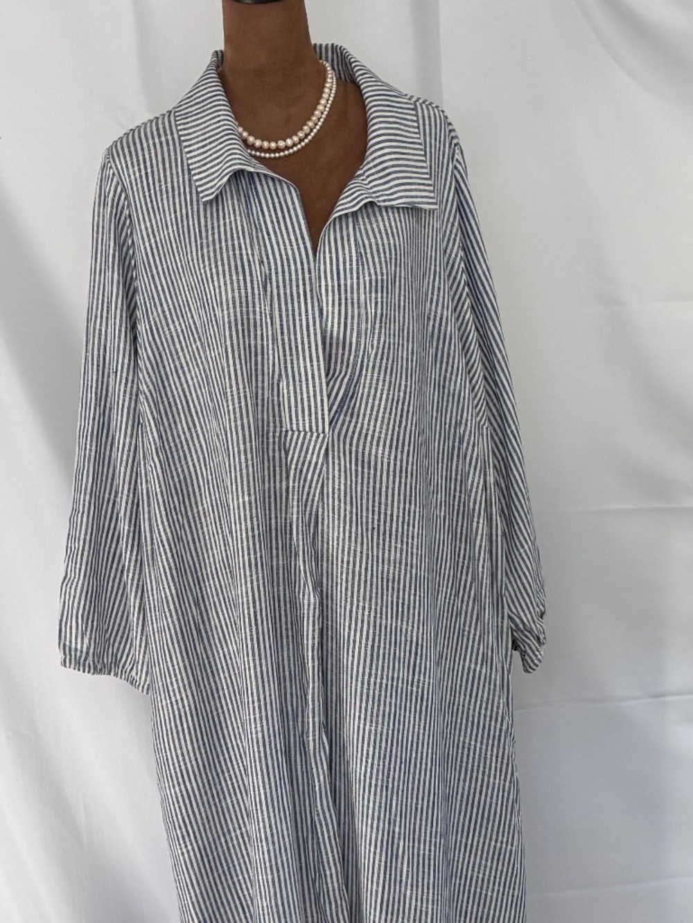 Brand NWT Gorgeous Belle Isle by Torrid "Sedona Stripe" shirt collar dress 2x
